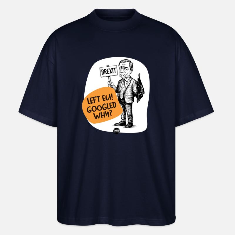 Exit-Regret-Syndrom - Stanley/Stella Oversized Unisex Bio T-Shirt Blaster 2.0 - Navy