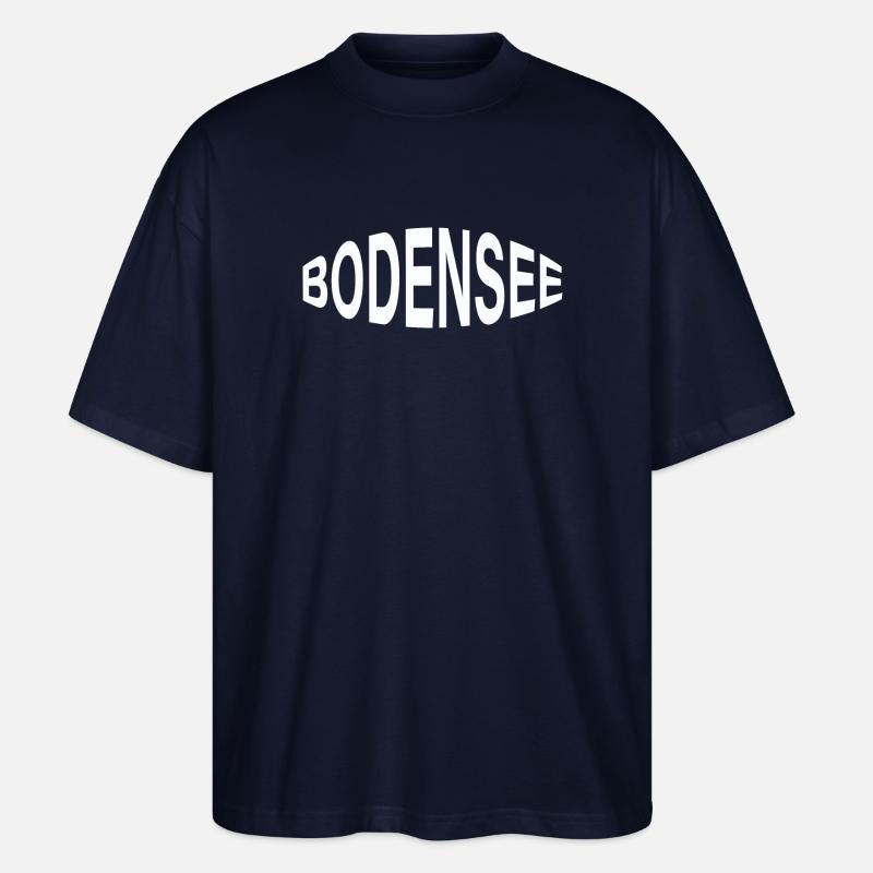 BODENSEE - Stanley/Stella Oversized Unisex Bio T-Shirt Blaster 2.0 - Navy