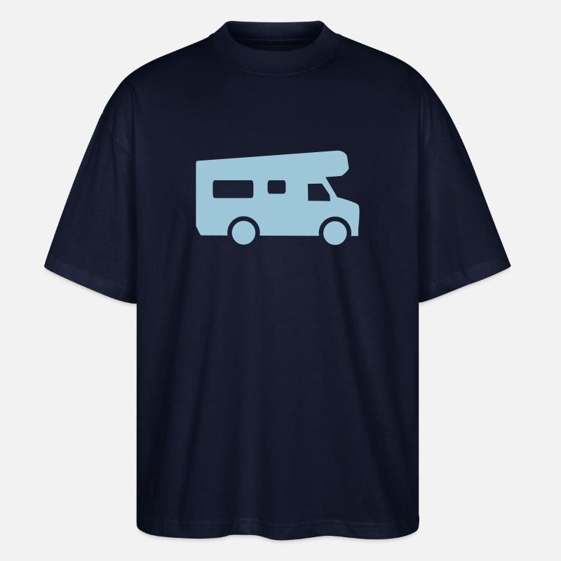 Camping - Stanley/Stella Oversized Unisex Bio T-Shirt Blaster 2.0 - Navy