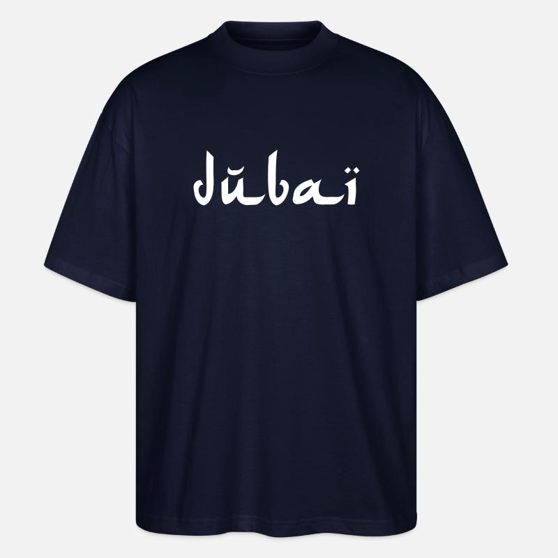 dubai - Stanley/Stella Oversized Unisex Bio T-Shirt Blaster 2.0 - Navy