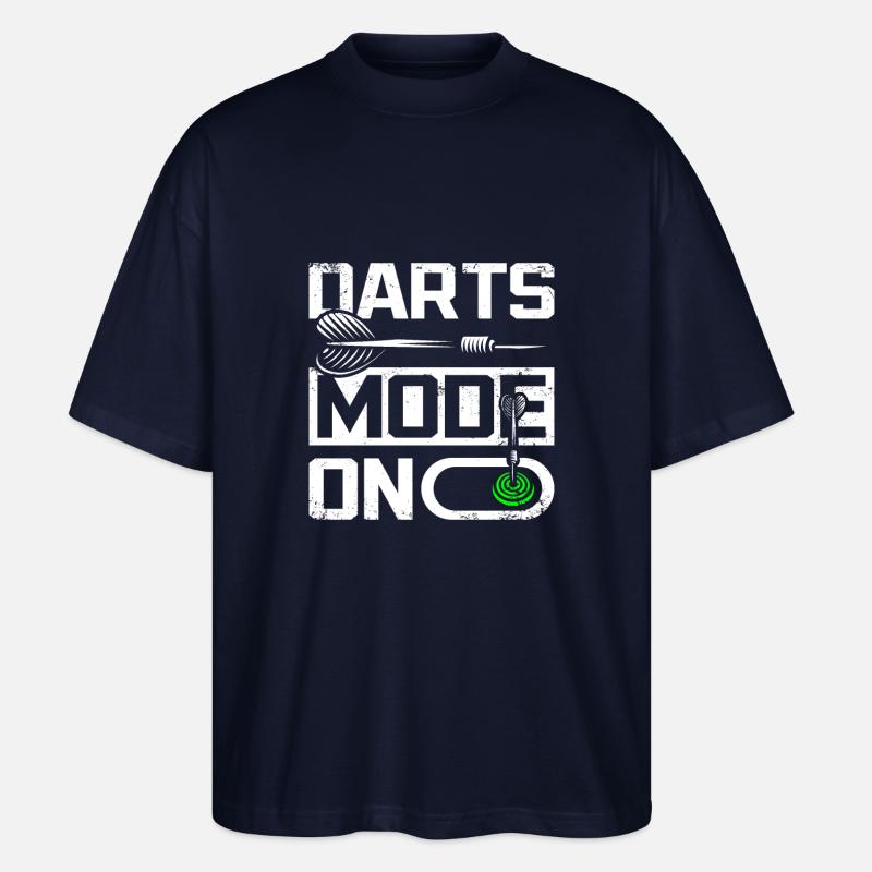 Darts mode on - Stanley/Stella Oversized Unisex Bio T-Shirt Blaster 2.0 - Navy