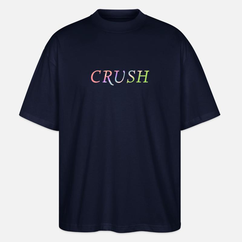 crush bunt - Stanley/Stella Oversized Unisex Bio T-Shirt Blaster 2.0 - Navy