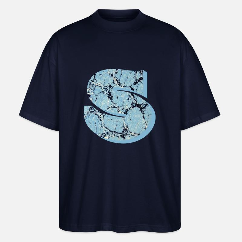 e 55 s - Stanley/Stella Oversized Unisex Bio T-Shirt Blaster 2.0 - Navy