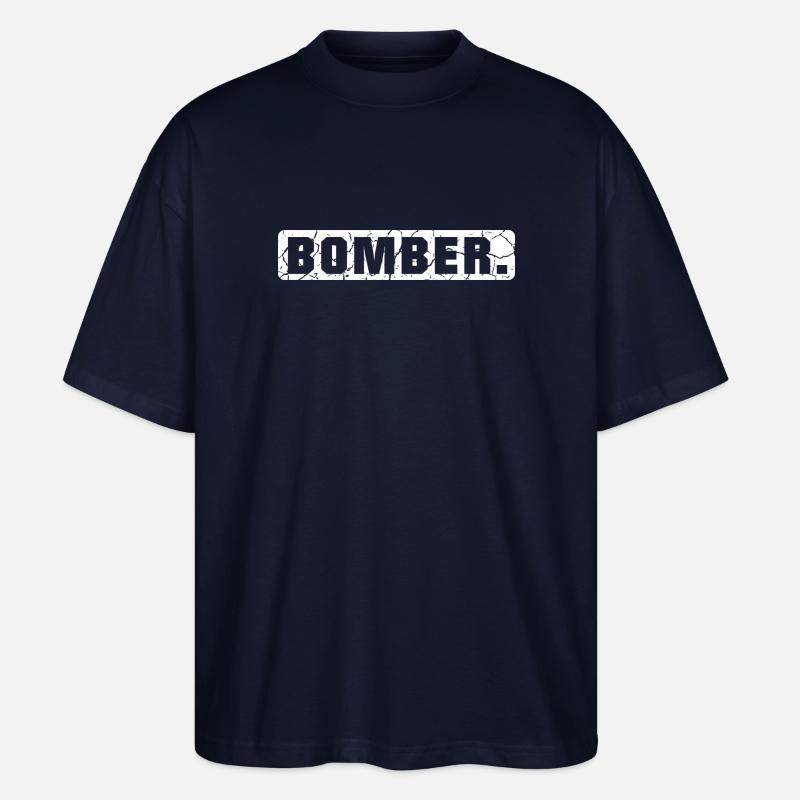 BOMBARDIER - T-shirt bio Blaster 2.0 coupe oversize Stanley/Stella Unisexe - marine