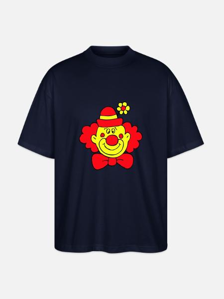 Clown - Stanley/Stella Oversized Unisex Bio T-Shirt Blaster 2.0 - Navy