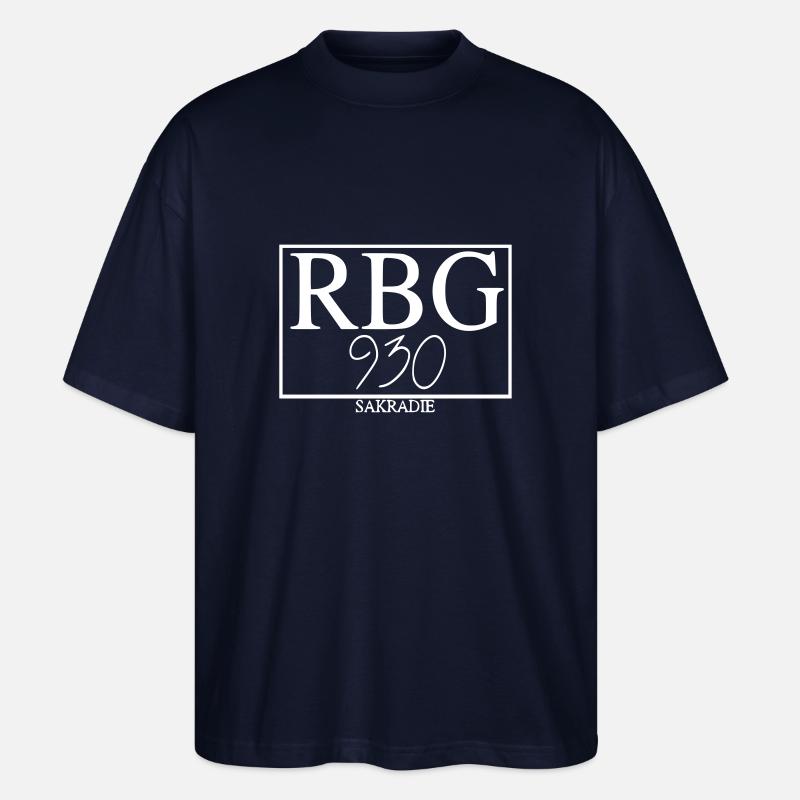 #RBG Buam - Stanley/Stella Oversized Unisex Bio T-Shirt Blaster 2.0 - Navy