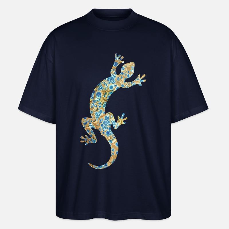 eidechse e 243 - Stanley/Stella Oversized Unisex Bio T-Shirt Blaster 2.0 - Navy