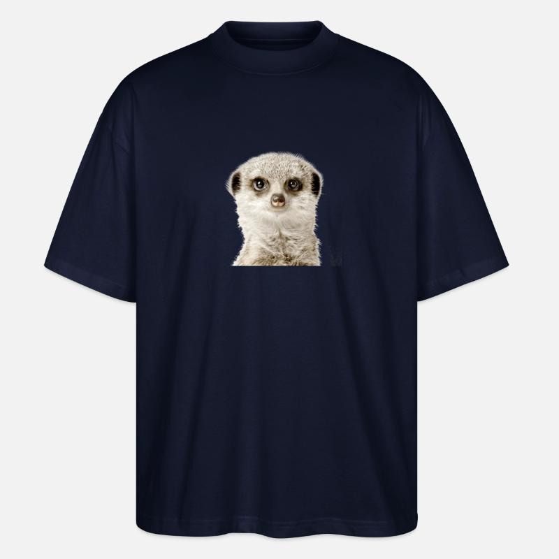 Erdmännchen - Stanley/Stella Oversized Unisex Bio T-Shirt Blaster 2.0 - Navy