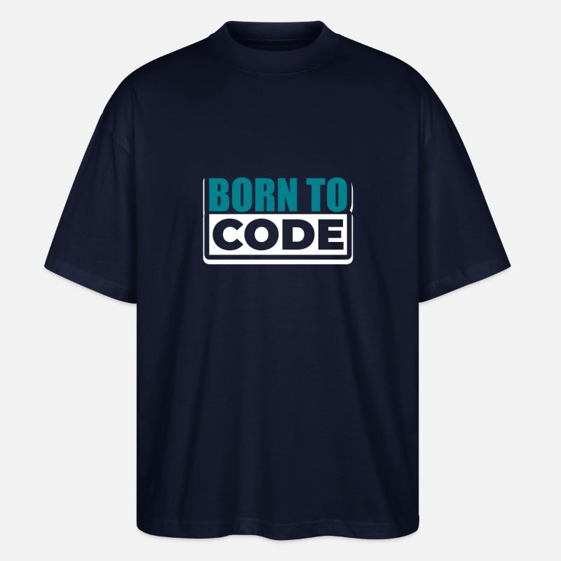 Programmer - Stanley/Stella Oversized Unisex Organic T-shirt Blaster 2.0 - navy
