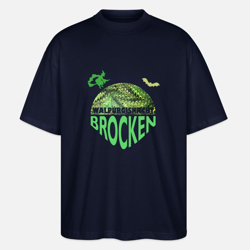 beltane e 35 - Stanley/Stella Oversized Unisex Bio T-Shirt Blaster 2.0 - Navy