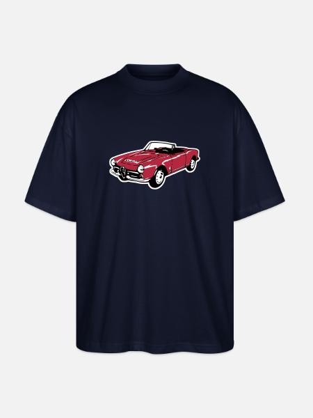 Oldtimer Cabrio (3 Col.) - Stanley/Stella Oversized Unisex Bio T-Shirt Blaster 2.0 - Navy