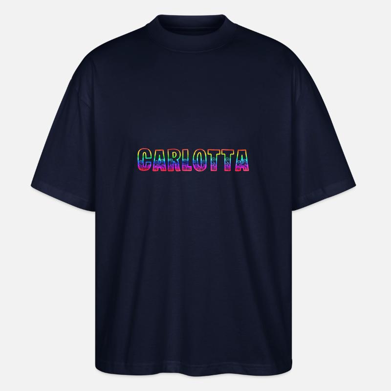 carlotta rs regenbogen - Stanley/Stella Oversized Unisex Bio T-Shirt Blaster 2.0 - Navy