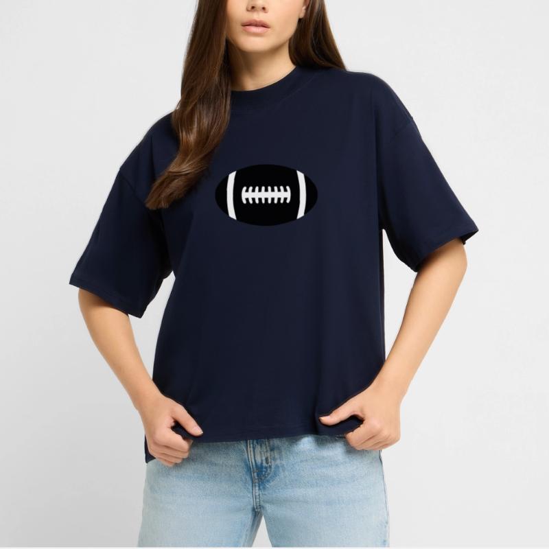 rugby ball Stanley/Stella Oversized Unisex Organic T-shirt Blaster 2.0