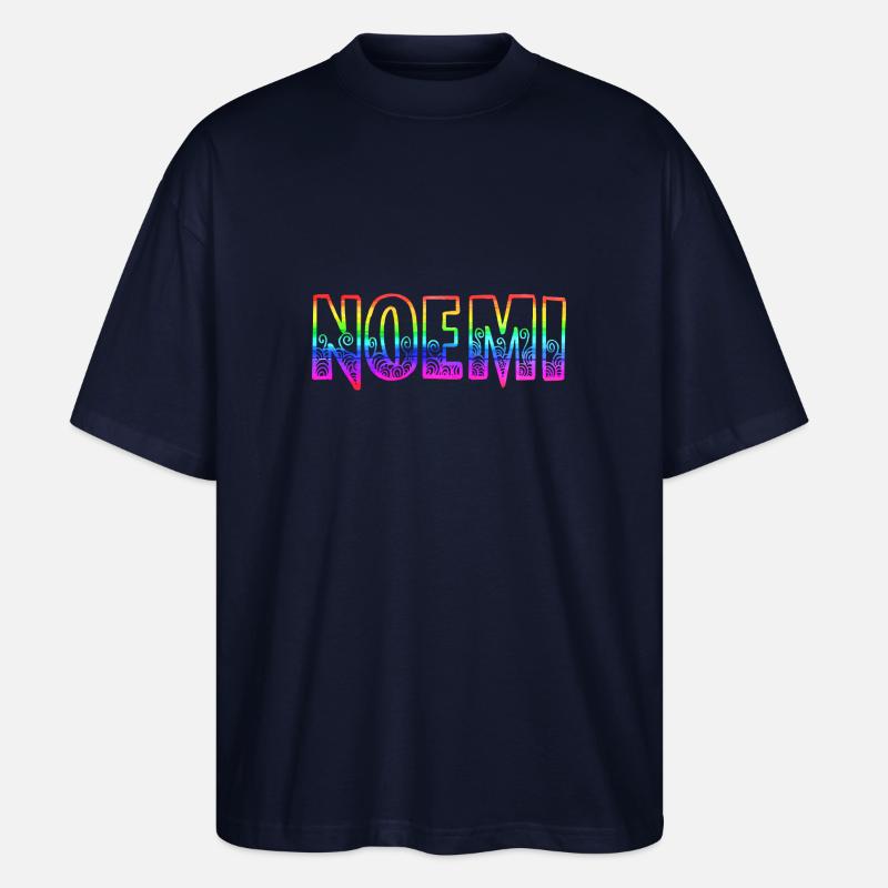 noemi rs regenbogen - Stanley/Stella Oversized Unisex Bio T-Shirt Blaster 2.0 - Navy