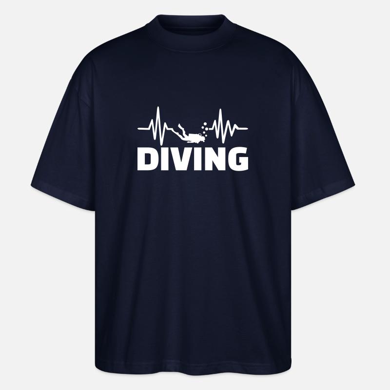Tauchen - Stanley/Stella Oversized Unisex Bio T-Shirt Blaster 2.0 - Navy