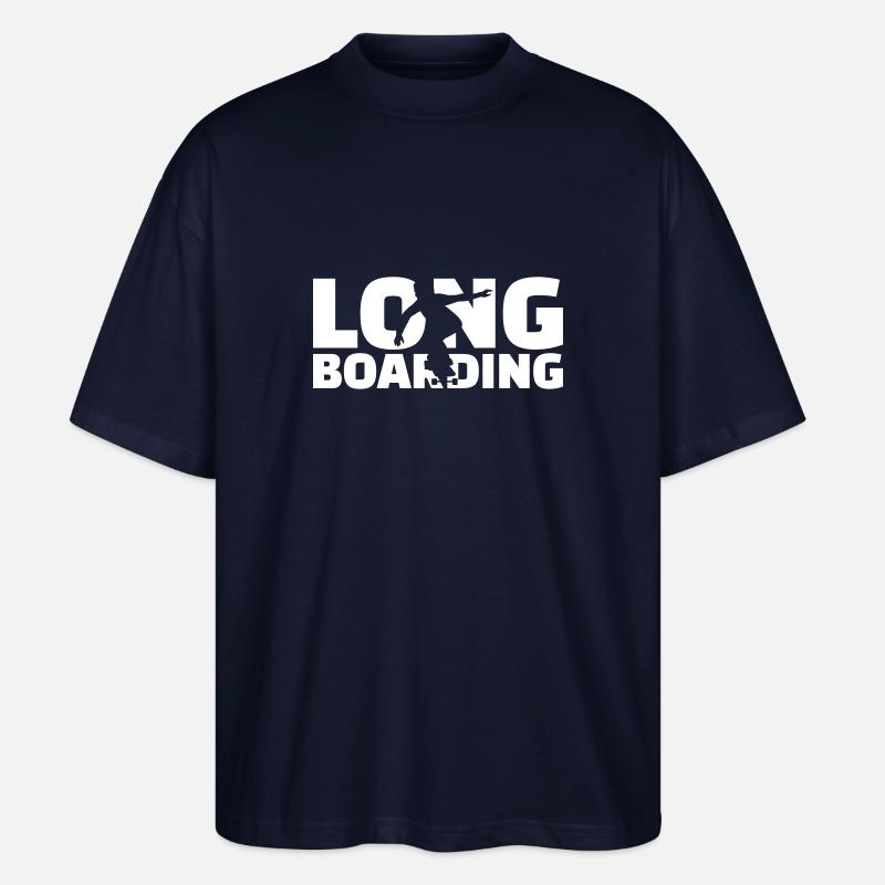 Longboard - Stanley/Stella Oversized Unisex Bio T-Shirt Blaster 2.0 - Navy