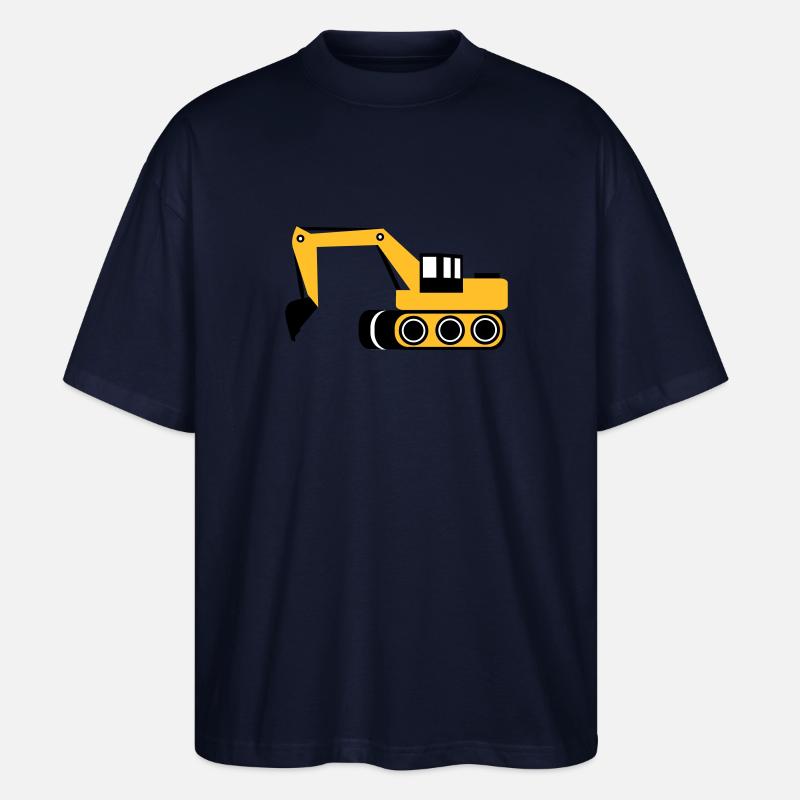 Digger - Stanley/Stella Oversized Unisex Organic T-shirt Blaster 2.0 - navy