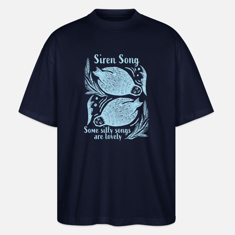 Linogravure Sirenen_Hell - T-shirt bio Blaster 2.0 coupe oversize Stanley/Stella Unisexe - undefined