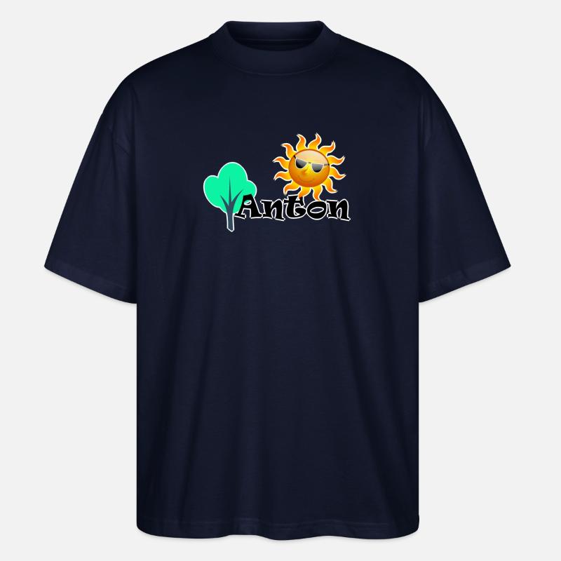Anton - Stanley/Stella Oversized Unisex Bio T-Shirt Blaster 2.0 - Navy