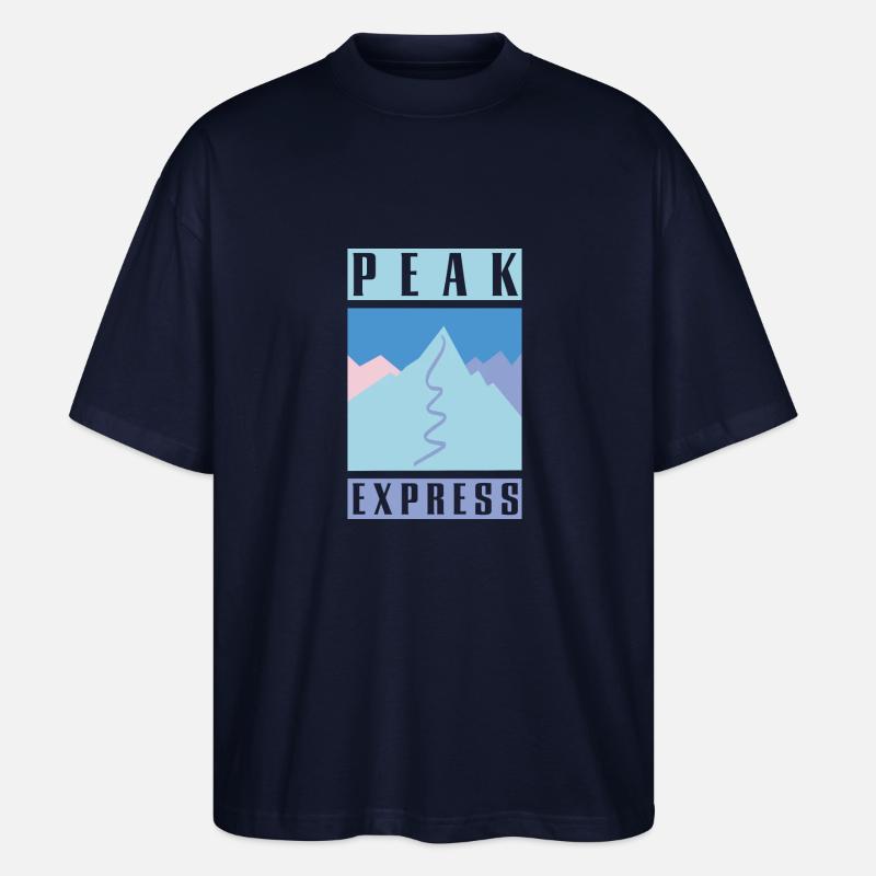 Peak-Express - Stanley/Stella Oversized Unisex Bio T-Shirt Blaster 2.0 - Navy