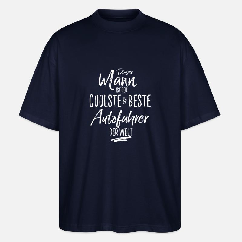 autofahrer - Stanley/Stella Oversized Unisex Bio T-Shirt Blaster 2.0 - Navy
