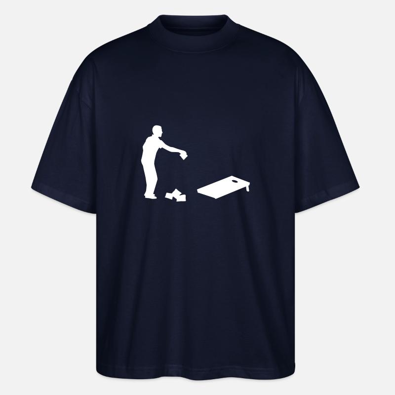 Cornhole - T-shirt bio Blaster 2.0 coupe oversize Stanley/Stella Unisexe - marine