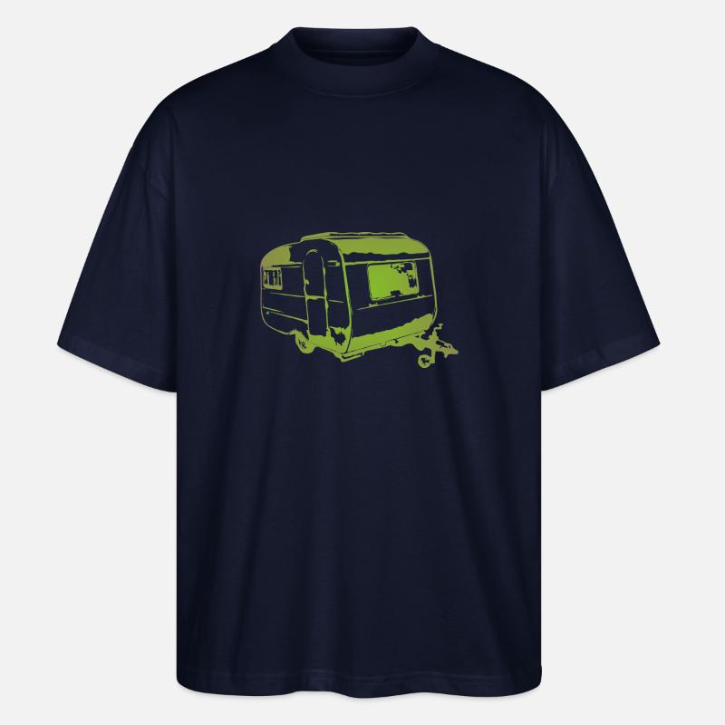 Qek Junior Quek - Stanley/Stella Oversized Unisex Bio T-Shirt Blaster 2.0 - Navy