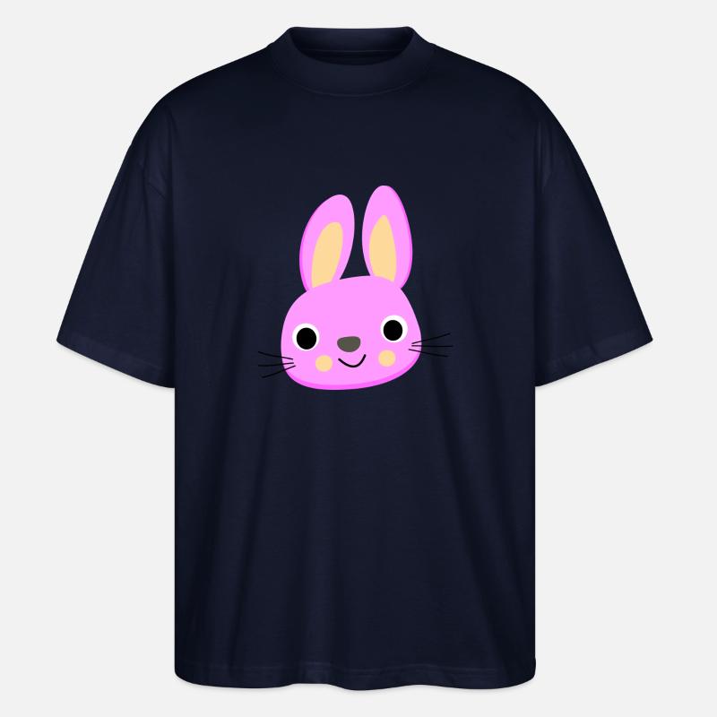 Bunny - Stanley/Stella Oversized Unisex Bio T-Shirt Blaster 2.0 - Navy
