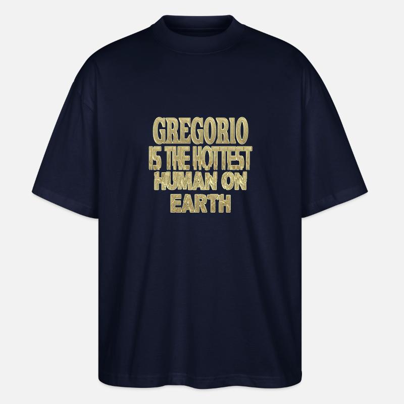 Gregorio - T-shirt bio Blaster 2.0 coupe oversize Stanley/Stella Unisexe - marine