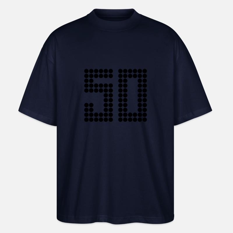 50 - Stanley/Stella Oversized Unisex Bio T-Shirt Blaster 2.0 - Navy