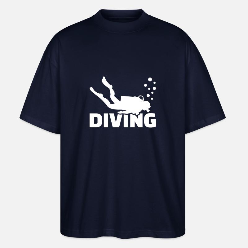 Tauchen - Stanley/Stella Oversized Unisex Bio T-Shirt Blaster 2.0 - Navy