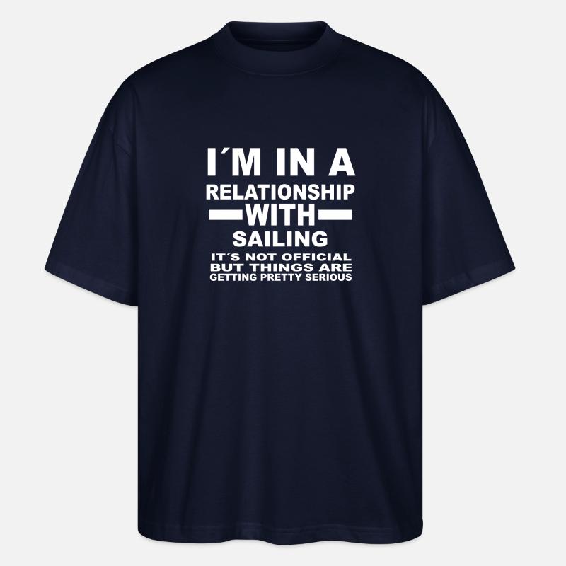 relationship with SAILING - Stanley/Stella Oversized Unisex Bio T-Shirt Blaster 2.0 - Navy