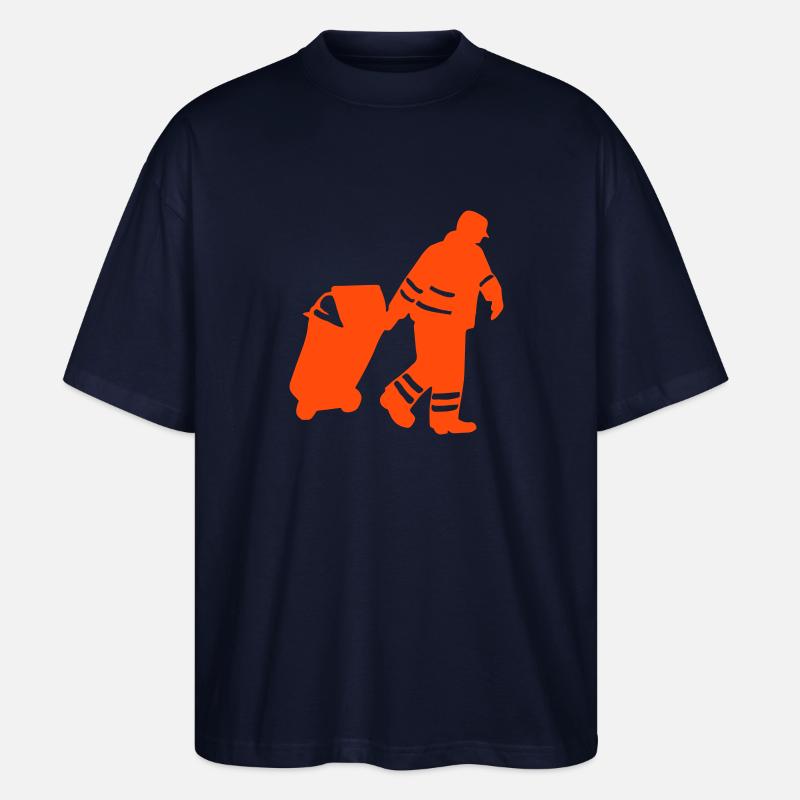 Müllmann - Stanley/Stella Oversized Unisex Bio T-Shirt Blaster 2.0 - Navy