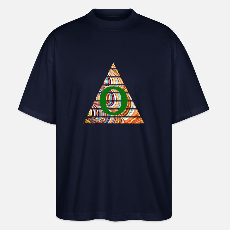 Dreieck E 56 O - T-shirt bio Blaster 2.0 coupe oversize Stanley/Stella Unisexe - marine