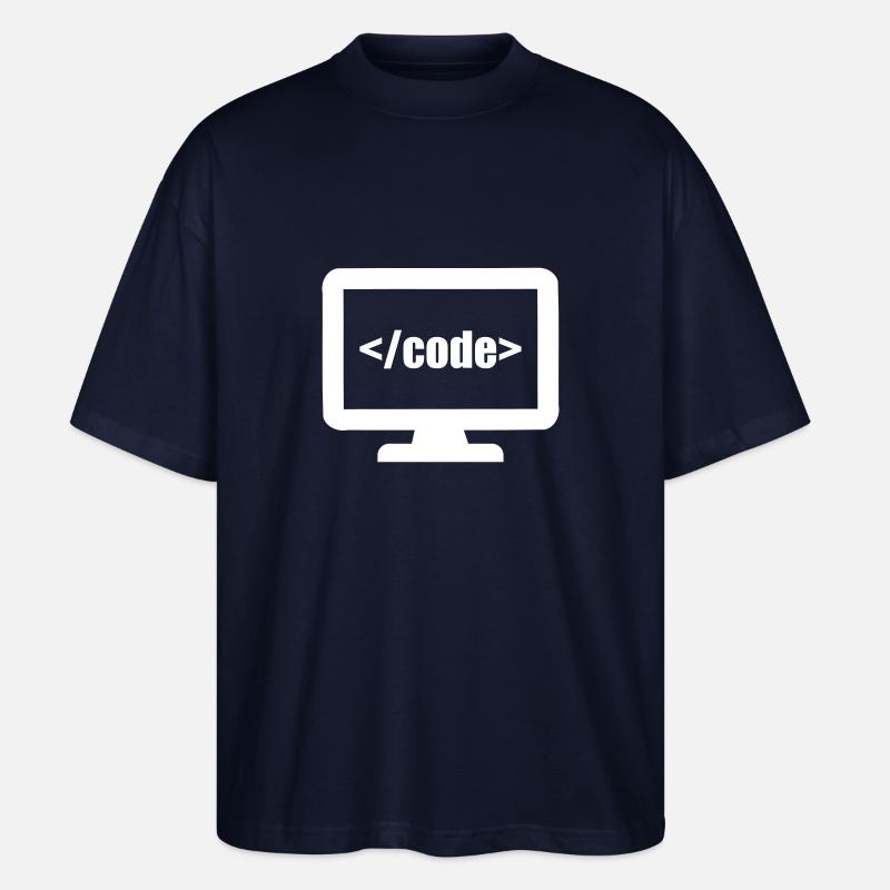 Programmierer - Stanley/Stella Oversized Unisex Bio T-Shirt Blaster 2.0 - Navy