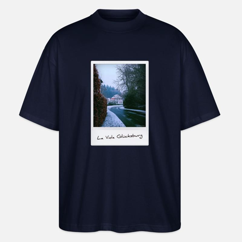 Leben Glücksburg - Stanley/Stella Oversized Unisex Bio T-Shirt Blaster 2.0 - Navy