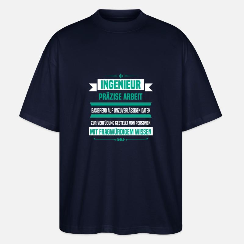 Ingenieur - Stanley/Stella Oversized Unisex Bio T-Shirt Blaster 2.0 - Navy