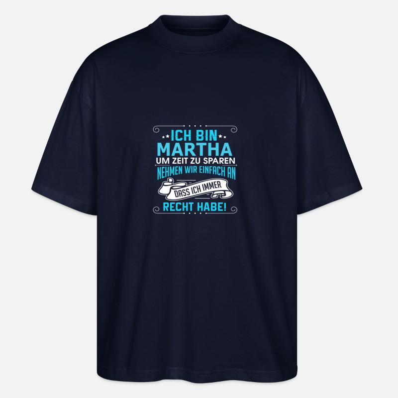 MARTHA - Stanley/Stella Oversized Unisex Bio T-Shirt Blaster 2.0 - Navy