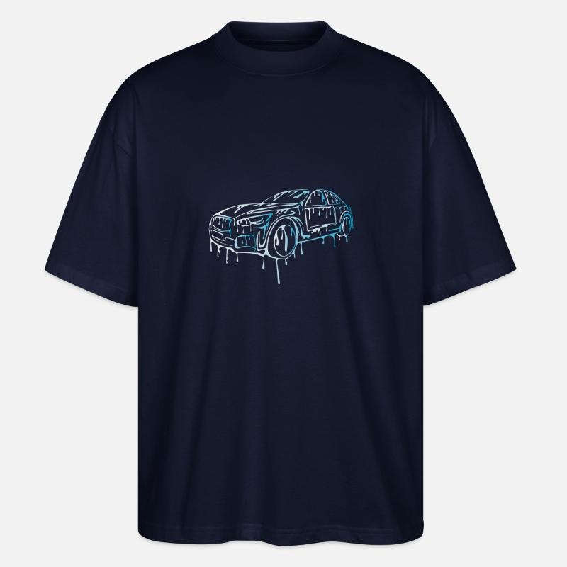 Cooles Auto - Stanley/Stella Oversized Unisex Bio T-Shirt Blaster 2.0 - Navy