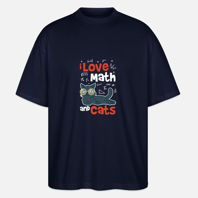 Mathe - Stanley/Stella Oversized Unisex Bio T-Shirt Blaster 2.0 - Navy