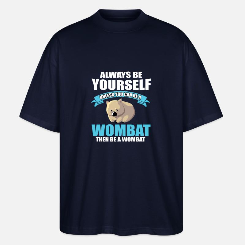Wombat - Stanley/Stella Oversized Unisex Bio T-Shirt Blaster 2.0 - Navy