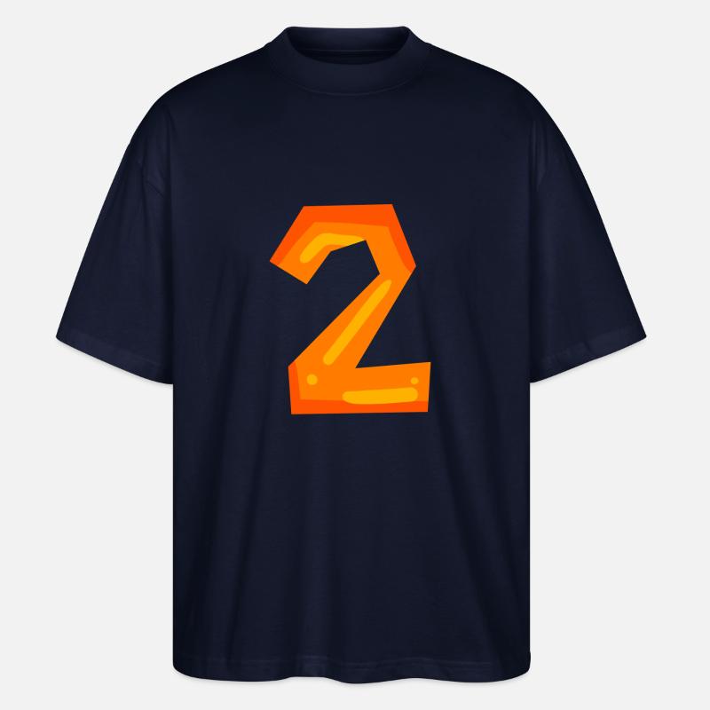 2 - Stanley/Stella Oversized Unisex Bio T-Shirt Blaster 2.0 - Navy