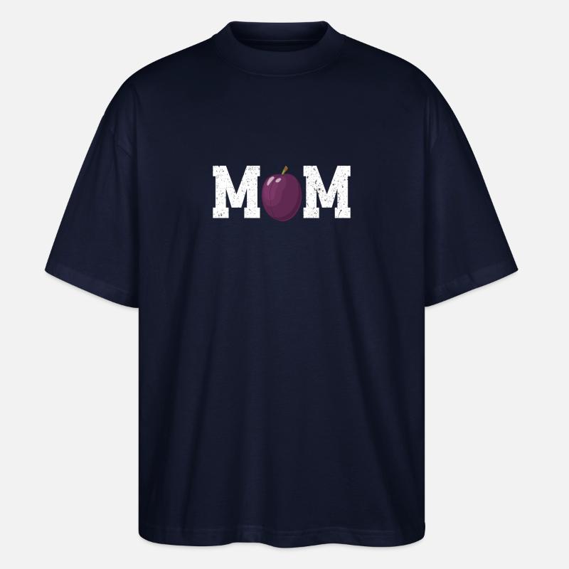Mama Pflaume - Stanley/Stella Oversized Unisex Bio T-Shirt Blaster 2.0 - Navy