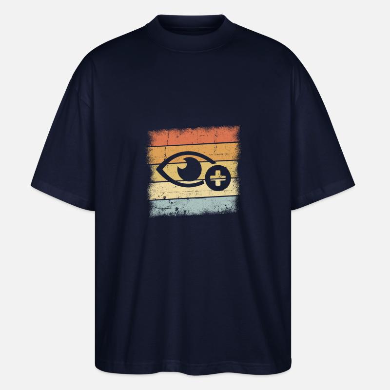 Optiker - Stanley/Stella Oversized Unisex Bio T-Shirt Blaster 2.0 - Navy