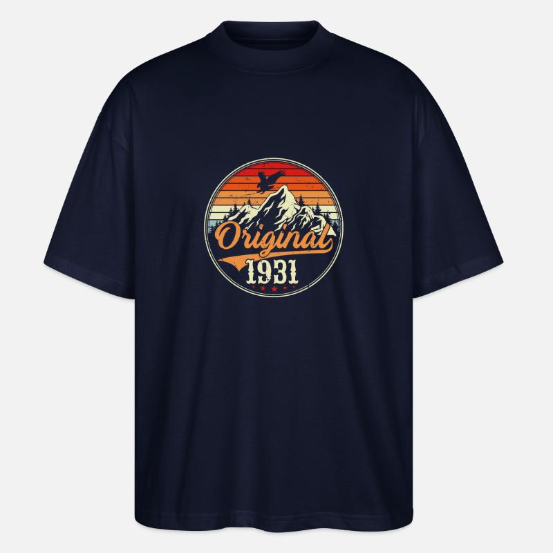 Original 1931 - Stanley/Stella Oversized Unisex Bio T-Shirt Blaster 2.0 - Navy