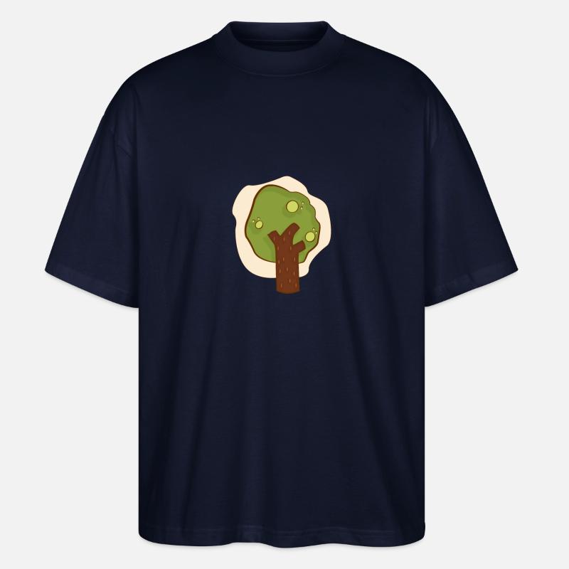 Baum - Stanley/Stella Oversized Unisex Bio T-Shirt Blaster 2.0 - Navy