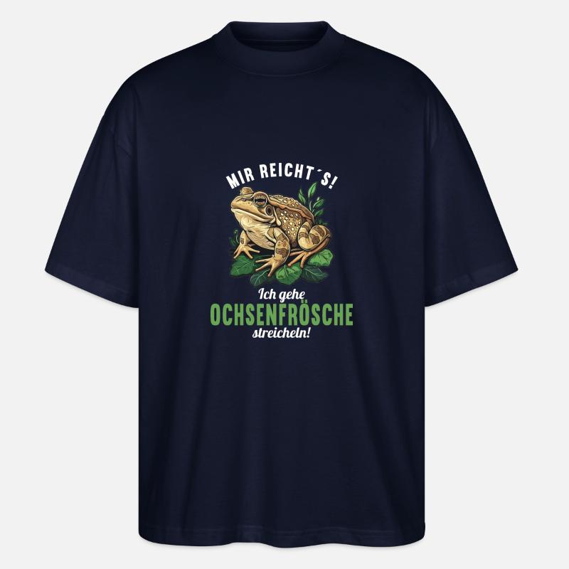 Ochsenfrösche Ochsenfrosch - Stanley/Stella Oversized Unisex Bio T-Shirt Blaster 2.0 - Navy