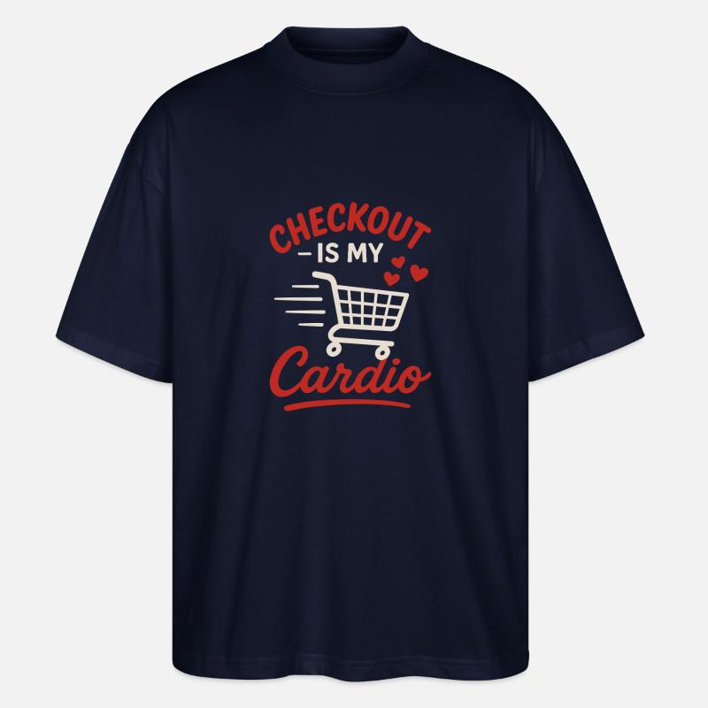 Der Wettbewerbsfähige Lebensmittelkäufer Fast Cart - Stanley/Stella Oversized Unisex Bio T-Shirt Blaster 2.0 - Navy