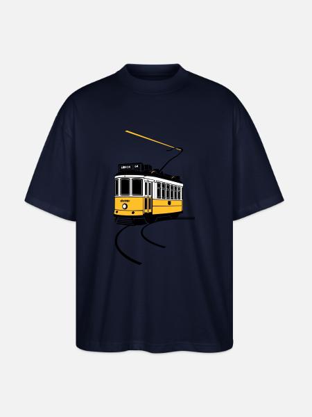 Electrico de Lisboa - Stanley/Stella Oversized Unisex Bio T-Shirt Blaster 2.0 - Navy