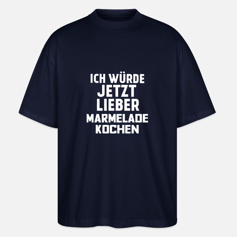 MARMELADE KOCHEN - Stanley/Stella Oversized Unisex Bio T-Shirt Blaster 2.0 - Navy